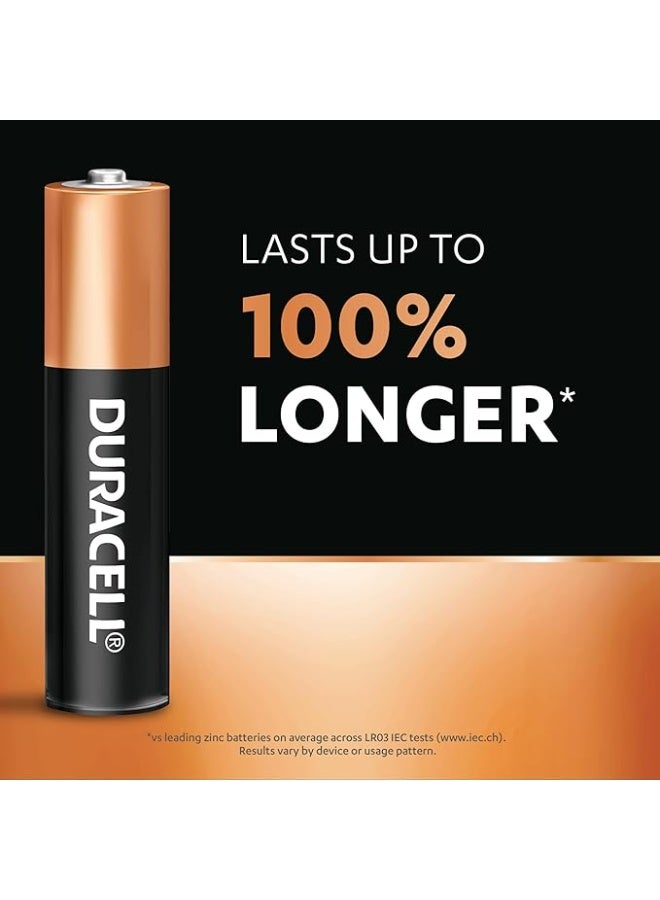 Duracell AAA 1.5V Alkaline Batteries – Long-Lasting Power Pack of 20, Reliable Performance for Remote Controls, Toys, Flashlights, Clocks & Everyday Devices - Image 2